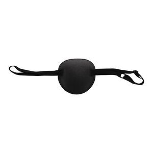 Soft Ring Buckle Shape 3D Eye Mask Black